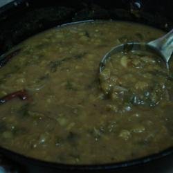 Aaku Pappu (Dal with Greens) recipe