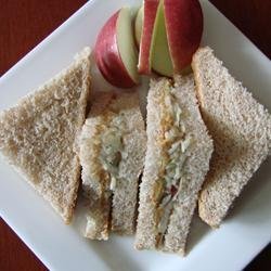 Peanut Butter and Apple Sandwich recipe