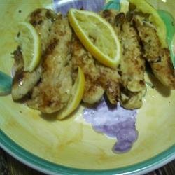 Lemon Thyme Chicken Tenders recipe