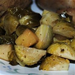 Brussels Sprouts with Apples recipe