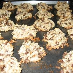 Almond Chocolate Coconut Cookies I recipe