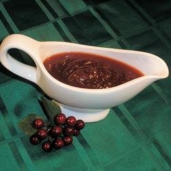 Cranberry Burgundy Glaze recipe