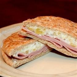 Ham Pineapple Sandwiches recipe
