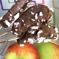Deluxe Chocolate-Cinnamon Dipped Apples recipe