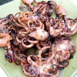 Octopus Grilled Very Tender recipe