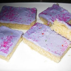 Frosted Sugar Cookie Bars recipe
