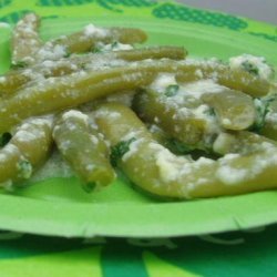 Beans With Parsley Sauce recipe