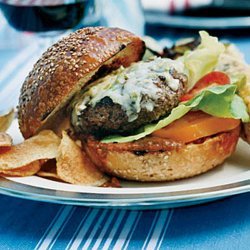 Beef Burgers With Peanut-Chipotle Barbecue Sauce recipe