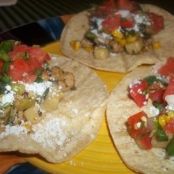 Potato, Poblano, and Chorizo Tacos recipe