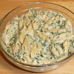 Creamy Spinach Pasta recipe