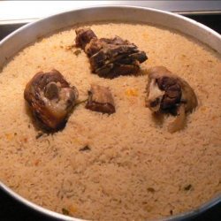Economical Baked Lamb With Rice recipe