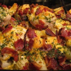 Chicken & Roasted Red Potatoes recipe