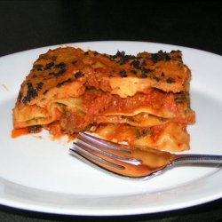 Healthy Diabetic 4-Cheese Spinach Lasagna Ala Elswet recipe