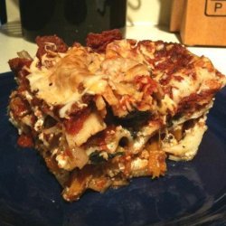 Butternut Squash Lasagna With Smoky Marinara recipe