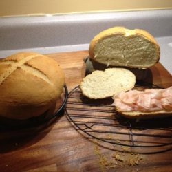 Crusty European Style White Bread recipe