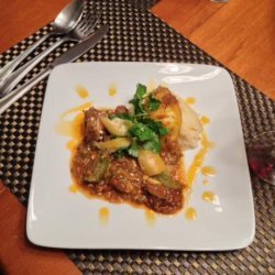 Lamb Tagine With Okra and Quince recipe