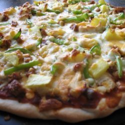 Mardi Gras Pizza recipe