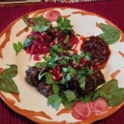 Lamb Tagine With Walnuts and Pomegranate recipe
