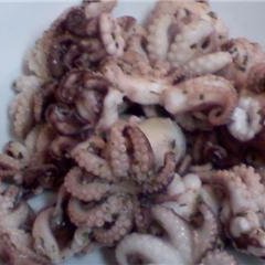 Sauteed Baby Octopus recipe