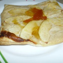 Apple & Ricotta Pastry Squares recipe
