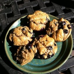 Easy Low-Carb Lemon Blueberry Nut Butter Muffins recipe