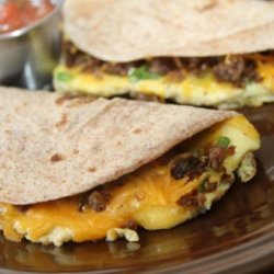 Brunch Egg and Sausage Soft Tacos recipe