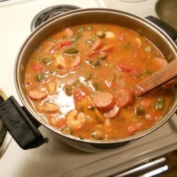 Easy Fast New Orleans Shrimp Corn Soup recipe