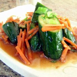 Japanese Pounded Cucumber Salad - Shojin Ryori recipe