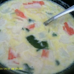 Tahaitian Crabmeat Soup With Coconut Milk recipe