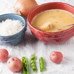 Potato and Pea Curry recipe