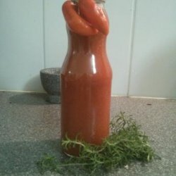 Red Hot Homemade Ghost Chile Hot Sauce recipe