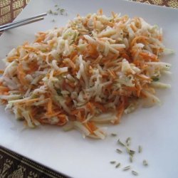 Kohlrabi Salad in Fennel Seed Dressing recipe