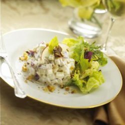 Waldorf Salad With Fresh Goat Cheese recipe