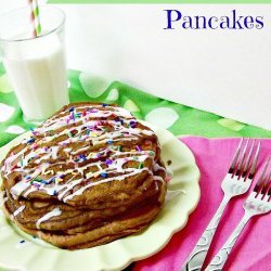 Cake Batter Pancakes recipe