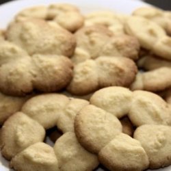 Vanilla Spritz Cookies recipe