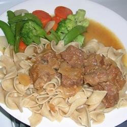 Cindy's Beef Tips recipe