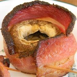 Bacon Wrapped Mushrooms recipe