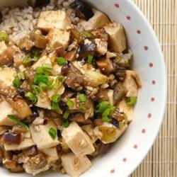 Tofu with Ground Pork Stir-Fry recipe