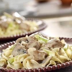 Swiss-Style Veal and Mushrooms recipe