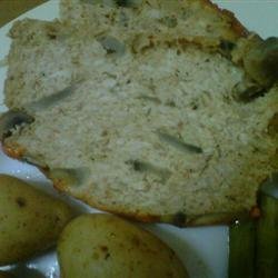 Chicken Mushroom Meatloaf recipe