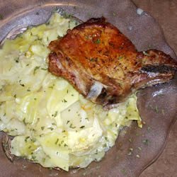 Pork Chop and Cabbage Casserole recipe