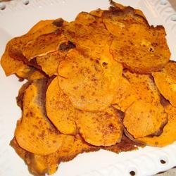 Cinnamon Sweet Potato Chips recipe