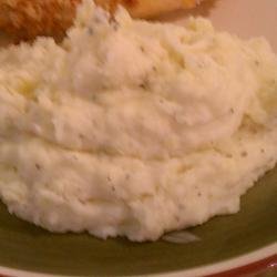Garlic Basil Mashed Potatoes recipe