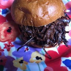 Slow Cooked Barbecue Beer Beef recipe
