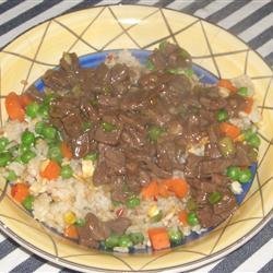 Beef with Green Onion recipe