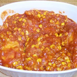 Tomato Sauce Corn Chicken recipe