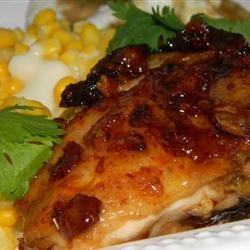 Daniel Boone's Favorite Honey-Fried Chicken recipe