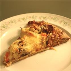 Chicken and Chourico Pizza recipe
