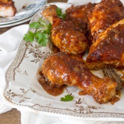 Oven Barbecued Chicken recipe