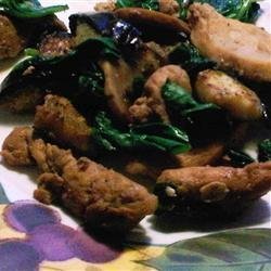 Chicken Eggplant Stir-Fry recipe
